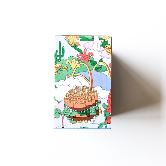 New Sealed 2024 McDonald's Canada Collector's Glass Cup - Grimace x Nanoblock - Picture 5 of 13